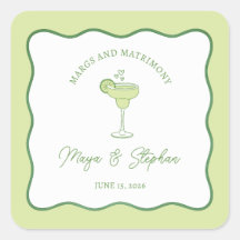 "Margs & Matrimony" Eenvoudige Limoen Margarita Br