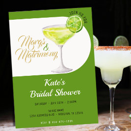 Margs & Matrimony Groen Wit & Goud Vrijgezellenfee Kaart