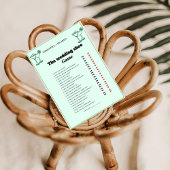 Margs & Matrimony Huwelijksschoen spel Kaart