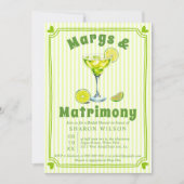 Margs & Matrimony krabbelrand bruidsmeisjesfeestje Kaart (Voorkant)