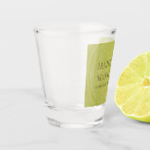 Margs & Matrimony Lime Groen Afscheid Van De Vrijh Shot Glas (Links)