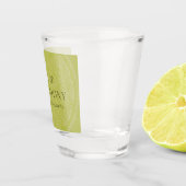 Margs & Matrimony Lime Groen Afscheid Van De Vrijh Shot Glas (Rechts)