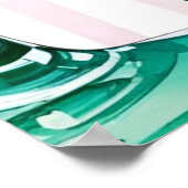 Margs & Matrimony Lime Margarita Bruiloft Feest Poster (Hoek)