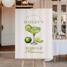 Margs & Matrimony Margarita Bruiloftsborrel Bord