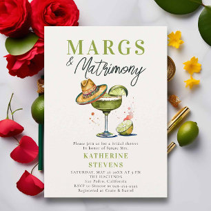 Margs Matrimony Margarita Cocktail Vrijgezellenfee Kaart