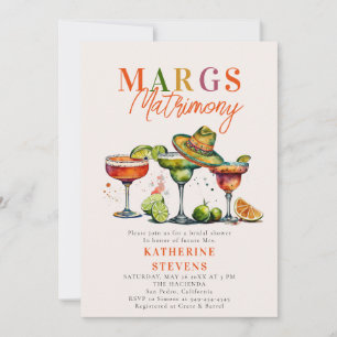 Margs Matrimony Margaritas Cocktails Vrijgezellenf Kaart