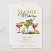 Margs Matrimony Margaritas Kleurrijk Vrijgezellenf Kaart (Voorkant)
