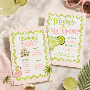 Margs & Matrimony Meisjesuitstap Tropische Meisj Kaart