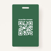 Margs & Matrimony Retro Bachelorette Vrijgezellenf Badge (Achterkant)