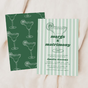 Margs & Matrimony Retro Bachelorette Vrijgezellenf Kaart