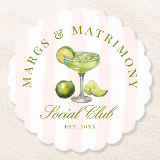Margs & Matrimony Social Club Kartonnen Onderzetters