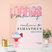 Margs Matrimony Tequila Bach Bruidsfeest Verwelkom Acryl Bord (Huwelijk)