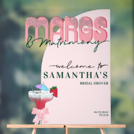 Margs Matrimony Tequila Bach Bruidsmeisjesfeest Ve Acryl Bord