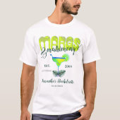 Margs Matrimony Tequila Bruidsborrel Afscheid van T-shirt (Voorkant)