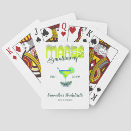 Margs Matrimony Tequila Bruidsfeest Afscheid Als M Pokerkaarten