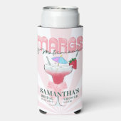 Margs Matrimony Tequila Bruidsfeest Afscheid Als M Seltzer Blikjeskoeler (Seltzer Achterkant)