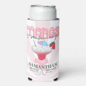 Margs Matrimony Tequila Bruidsfeest Afscheid Als M Seltzer Blikjeskoeler (Seltzer Voorkant)