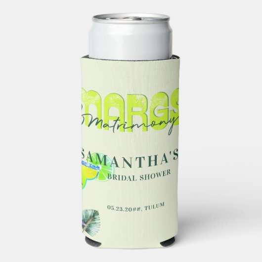 Margs Matrimony Tequila Bruidsfeest Borrel Welcome Seltzer Blikjeskoeler (Seltzer Achterkant)