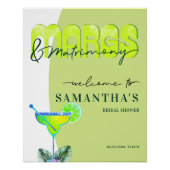 Margs Matrimony Tequila Vrijgezellenfeest Bach Wel Perfect Poster (Voorkant)