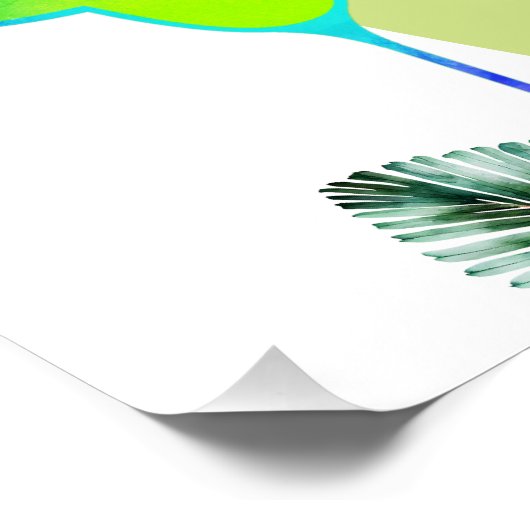 Margs Matrimony Tequila Vrijgezellenfeest Bach Wel Perfect Poster (Hoek)