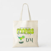 Margs Matrimony Tequila Vrijgezellenfeest Bach Wel Tote Bag (Achterkant)