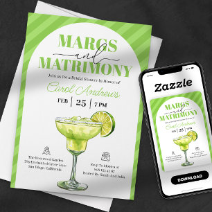 Margs & Matrimony Tequila Vrijgezellenfeest Kaart