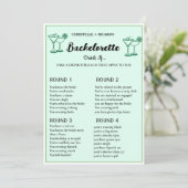 Margs & Matrimony vrijgezellenspel Kaart (Staand voorkant)