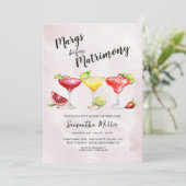 Margs voor het huwelijk Vrijgezellenfeest Kaart (Staand voorkant)