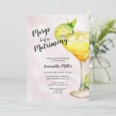 Margs voor het huwelijk Vrijgezellenfeest Kaart (Staand voorkant)