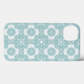 Marguerite, Daisies bloemen in ijsblauw Case-Mate iPhone Case (Achterkant (horizontaal))