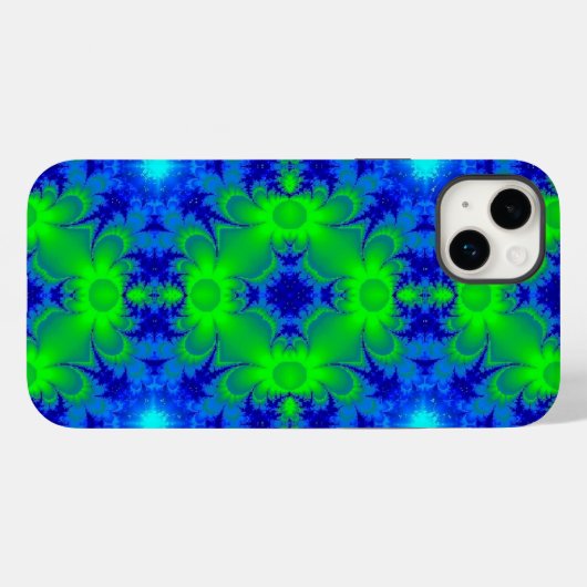 Marguerite, Daisies bloemen in retro-stijl Case-Mate iPhone Case (Achterkant (horizontaal))