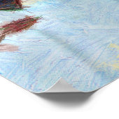 Marguerite Daisy met gevlekte insecten Poster (Hoek)