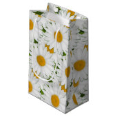 Marguerite Daisy Wrapping Paper Gift Bag Klein Cadeauzakje (Voorkant Gekanteld)