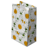 Marguerite Daisy Wrapping Paper Gift Bag Klein Cadeauzakje (Achterkant Gekanteld)