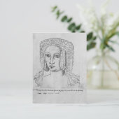 Marguerite de Brabant Briefkaart (Staand voorkant)