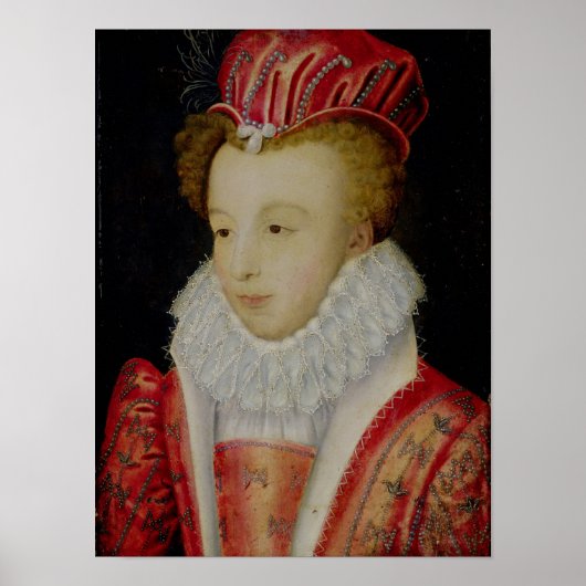 Marguerite de Valois c.1572 Poster (Voorkant)