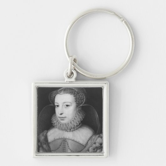 Marguerite de Valois Queen van Navarra Sleutelhanger (Voorkant)