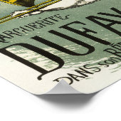 Marguerite Dufay -Frans Adverteren Poster (Hoek)