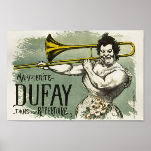 Marguerite Dufay -Frans Adverteren Poster