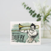 Marguerite Dufay Trombone Briefkaart (Staand voorkant)