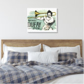 Marguerite Dufay Trombone Canvas Afdruk (Insitu (Slaapkamer))