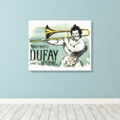 Marguerite Dufay Trombone Canvas Afdruk (Insitu (Houten vloer))