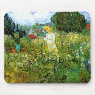 Marguerite Gachet in de tuin door Vincent van Gogh Muismat