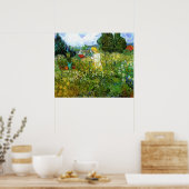 Marguerite Gachet in de tuin door Vincent van Gogh Poster (Keuken)