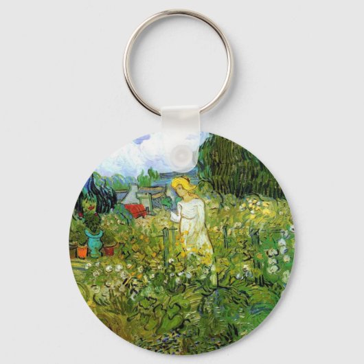 Marguerite Gachet in de tuin Sleutelhanger (Voorkant)