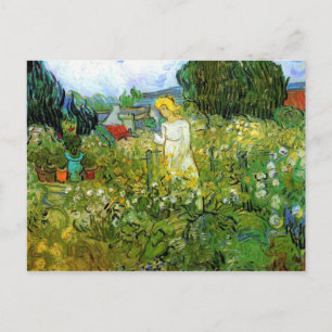 Marguerite Gachet in de tuin van Gogh Briefkaart