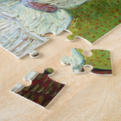 Marguerite Gachet in Piano door Vincent van Gogh Legpuzzel (Zijkant)