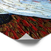 Marguerite Gachet in Piano door Vincent van Gogh Poster (Hoek)