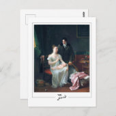 Marguerite Gérard #10 - Kunstmatig Briefkaart (Voorkant / Achterkant)