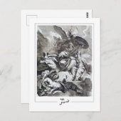 Marguerite Gérard #12 - Kunstmatig Briefkaart (Voorkant / Achterkant)